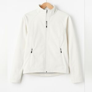 🤍 The North Face Women’s Softshell Hybrid Jacket – White, Size Medium